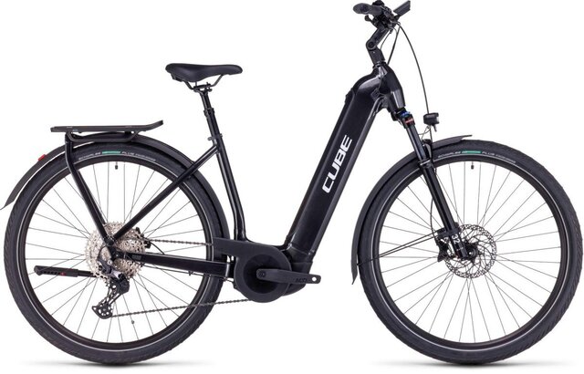Cube KATHMANDU HYBRID EXC 750 GREY/SILVER 11 versnellingen met Schijfrem met hydraulische bediening